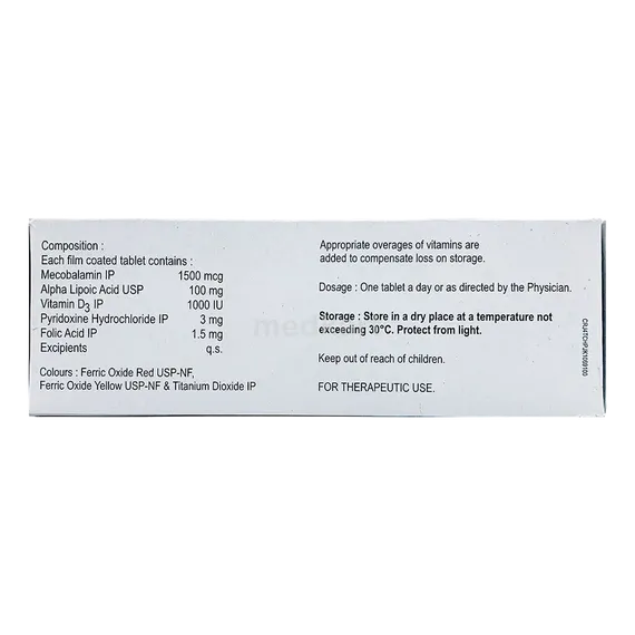 nurokind d3 tablet 10's